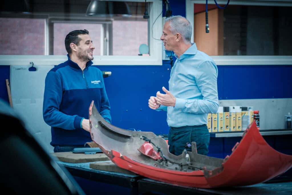 werkplaats chef Rotterdam-Zuid. Werksta. Den Elzen